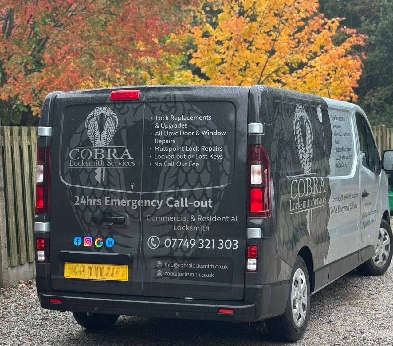 Tommy fitting a cylinder lock — Cobra Landlord Locksmith Liverpool